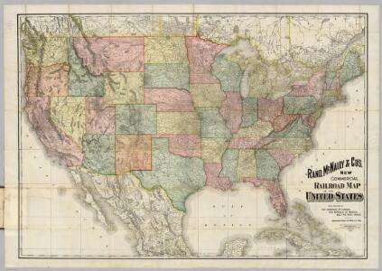 Railroad Map Of The United States.