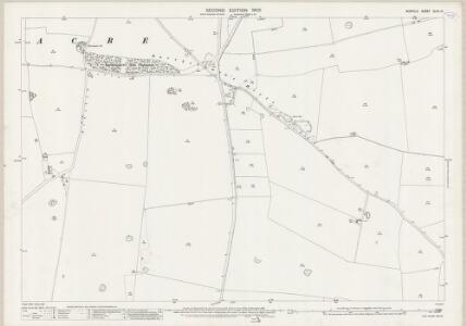 Norfolk XLVII.14 (includes: South Acre; Sporle With Palgrave) - 25 Inch Map