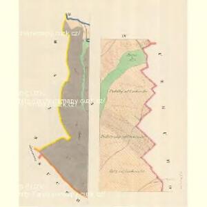 Gross Teinitz (Hruby Tenec) - m3339-1-004 - Kaiserpflichtexemplar der Landkarten des stabilen Katasters