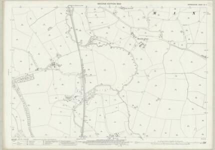 Warwickshire XV.7 (includes: Coleshill; Little Packington; Maxstoke) - 25 Inch Map