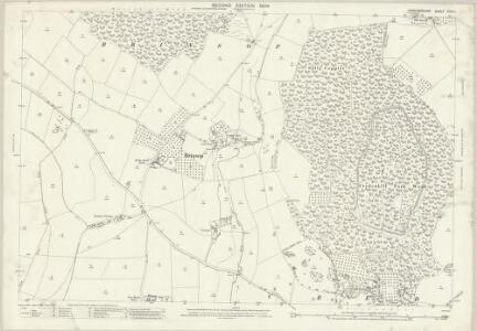 Herefordshire XXXIII.1 (includes: Brinsop; Burghill; Credenhill; Mansell Lacy) - 25 Inch Map