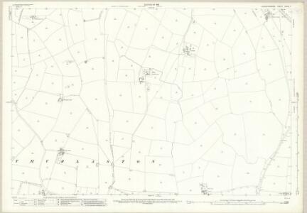 Leicestershire XXXVI.7 (includes: Huncote; Leicester Forest West; Lubbesthorpe; Thurlaston) - 25 Inch Map