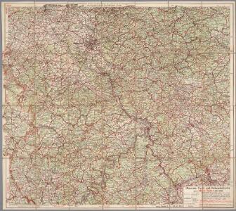 [Kaart], uit: Gleumes' Rad- und Automobilkarte vom Mittelrhein