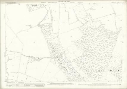 Hampshire and Isle of Wight VIII.9 (includes: Faccombe; Hurstbourne Tarrant; Linkenholt; Vernhams Dean) - 25 Inch Map