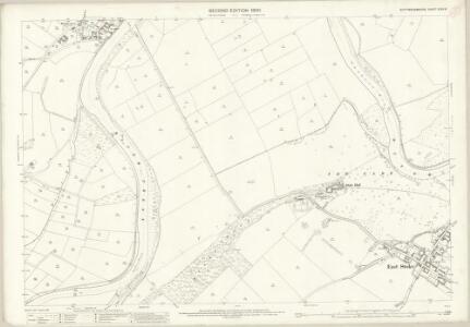 Nottinghamshire XXXV.9 (includes: Bleasby; East Stoke; Elston; Fiskerton Cum Morton; Rolleston; Thorpe) - 25 Inch Map
