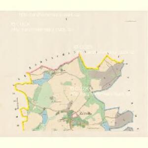 Zahradka - c9078-1-001 - Kaiserpflichtexemplar der Landkarten des stabilen Katasters