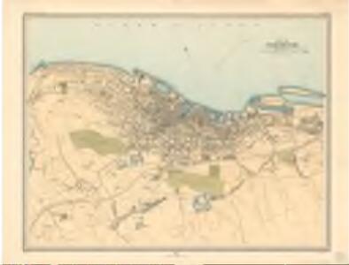 Plan of Greenock - Bartholomew's 'Survey Atlas of Scotland'
