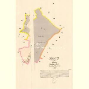 Zdobin - c9236-1-002 - Kaiserpflichtexemplar der Landkarten des stabilen Katasters