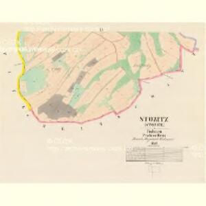 Stozitz (Stozice) - c7360-1-003 - Kaiserpflichtexemplar der Landkarten des stabilen Katasters