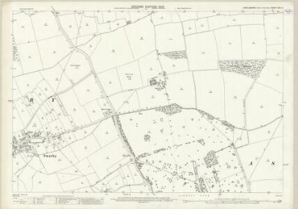 Lincolnshire CXV.2 (includes: Aswarby and Swarby; Aunsby and Dembleby; Silk Willoughby) - 25 Inch Map