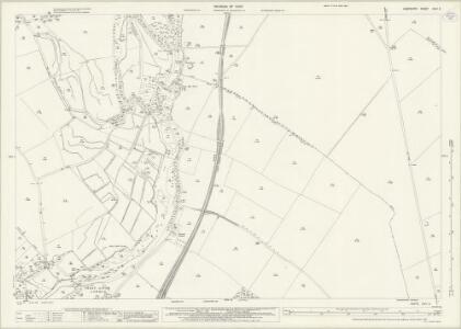 Hampshire and Isle of Wight XXIV.8 (includes: Hurstbourne Priors; Longparish) - 25 Inch Map