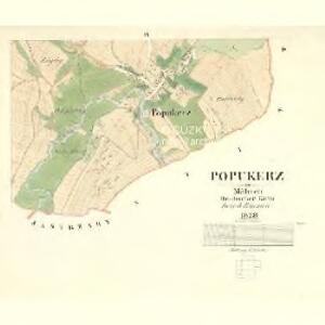 Popukerz - m2367-1-003 - Kaiserpflichtexemplar der Landkarten des stabilen Katasters