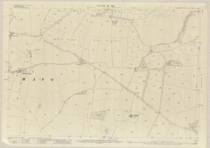 Yorkshire LXIX.9 (includes: Constable Burton; Finghall; Hutton Hang; Newton Le Willows; Thornton Steward) - 25 Inch Map