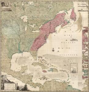 Composite: A Map of the British Empire in America.