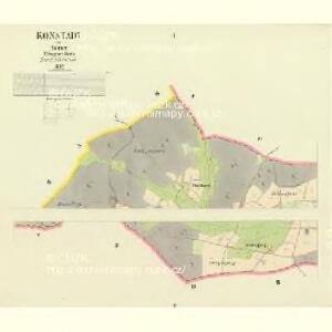 Konstadt - c4765-4-001 - Kaiserpflichtexemplar der Landkarten des stabilen Katasters