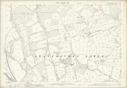 Monmouthshire XXIII.16 (includes: Llanfihangel Llantarnam; Llanfrechfa Lower; Llangybi Fawr) - 25 Inch Map
