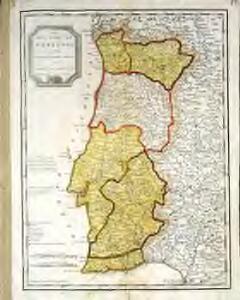 Mapa del reyno de Portugal