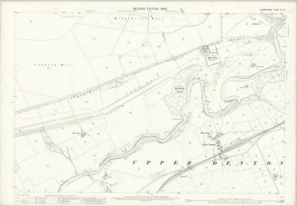 Cumberland XII.12 (includes: Thirlwall) - 25 Inch Map