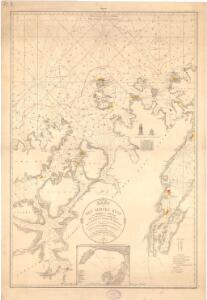 Museumskart 190: Kart ovèr den norske kyst fra söröen til nordkap