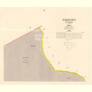 Jabkenitz (Jabkenic) - c2719-2-004 - Kaiserpflichtexemplar der Landkarten des stabilen Katasters