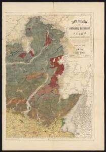 Carta geologica delle provinicie Lombarde