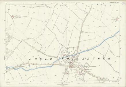 Warwickshire XLI.2 (includes: Grandborough; Lower Shuckburgh; Napton on The Hill; Upper Shuckburgh; Wolfhampcote) - 25 Inch Map