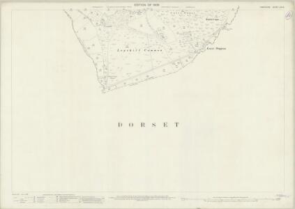 Hampshire and Isle of Wight LXII.5 (includes: Alderholt; Cranborne; Damerham) - 25 Inch Map