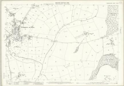 Warwickshire XXII.6 (includes: Ansty; Combe Fields; Coventry) - 25 Inch Map