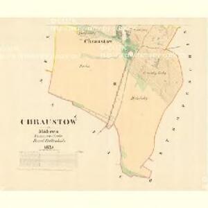 Chraustow - m0982-1-002 - Kaiserpflichtexemplar der Landkarten des stabilen Katasters