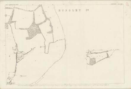 Hampshire and Isle of Wight XLIX.6 (with inset XLIX.10) (includes: Ampfield; Hursley) - 25 Inch Map