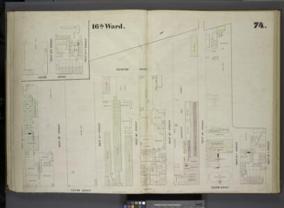 [Plate 74: Map bounded by Eleventh Avenue, West 20th Street, Tenth Avenue, West 13th Street.]