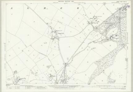 Dorset XXXIII.12 (includes: Morden; Sturminster Marshall; Winterborne Zelston) - 25 Inch Map