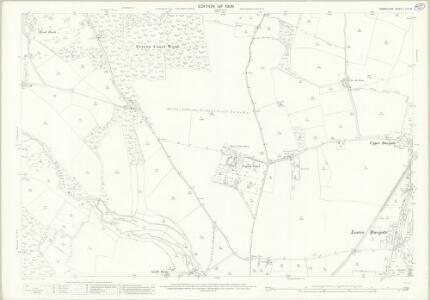 Hampshire and Isle of Wight LIV.15 (includes: Breamore; Fordingbridge; Rockbourne) - 25 Inch Map