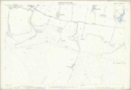 Sussex LIII.7 (includes: Plumpton; Streat; Westmeston) - 25 Inch Map