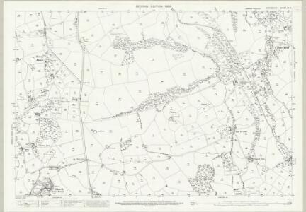 Devon LX.13 (includes: Axminster Hamlets; Chardstock; Membury) - 25 Inch Map
