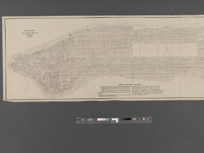 Fire Chart of the Borough of Manhattan, N.Y.