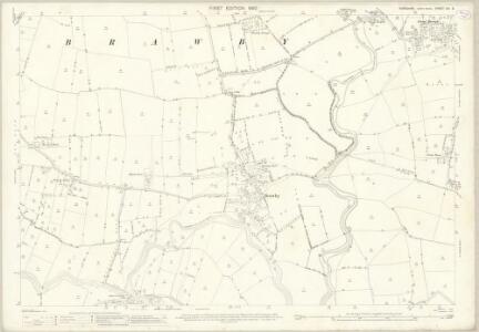 Yorkshire CVI.8 (includes: Barughs Ambo; Brawby; Butterwick; Little Habton) - 25 Inch Map