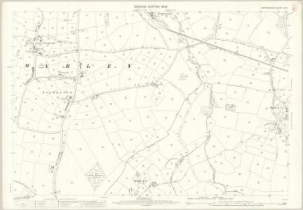 Staffordshire LVII.6 (includes: Essington; Great Wyrley; Norton Canes; Walsall) - 25 Inch Map