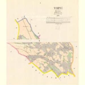 Tample - c7830-1-001 - Kaiserpflichtexemplar der Landkarten des stabilen Katasters