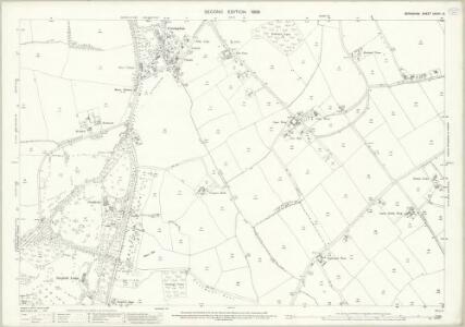 Berkshire XXXVII.12 (includes: Earley; Reading; Shinfield) - 25 Inch Map