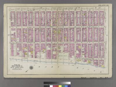 [Plate 29: Bounded by Second Avenue, E. 84th Street, East End Avenue, [East River] Exterior Street, and E. 68th Street.]