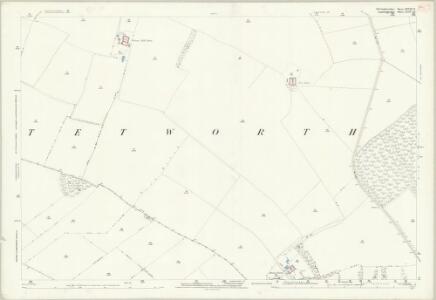 Huntingdonshire XXVII.12 (includes: Gamlingay; Tetworth; Waresley) - 25 Inch Map