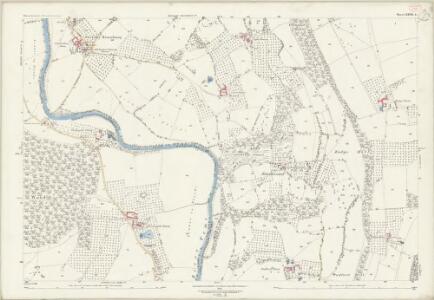 Worcestershire XXVII.3 (includes: Clifton upon Teme; Martley; Shelsley Beauchamp; Shelsley Walsh) - 25 Inch Map