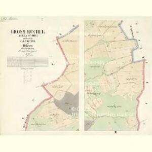 Gross Kuchel (Welka Kuchel) - c8395-1-001 - Kaiserpflichtexemplar der Landkarten des stabilen Katasters