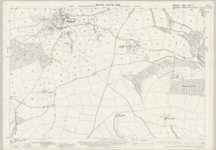 Somerset LXVIII.6 (includes: Bampton; Morebath; Skilgate; Upton) - 25 Inch Map