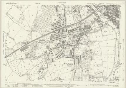 Worcestershire XXXIII.7 (includes: St John Bedwardine County; Worcester) - 25 Inch Map