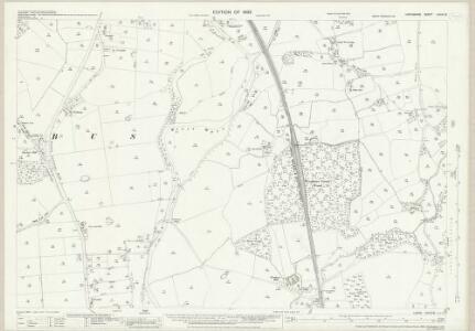 Lancashire XXXIX.16 (includes: Barnacre With Bonds; Cabus; Garstang; Nether Wyresdale) - 25 Inch Map