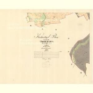 Oberlhotta (Hornilhotta) - m0791-1-003 - Kaiserpflichtexemplar der Landkarten des stabilen Katasters