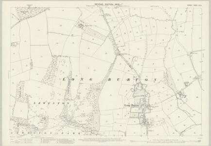 Dorset XII.5 (includes: Folke; Leweston; Lillington; Longburton; North Wootton) - 25 Inch Map