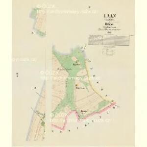 Laan (Lanny) - c3799-1-003 - Kaiserpflichtexemplar der Landkarten des stabilen Katasters